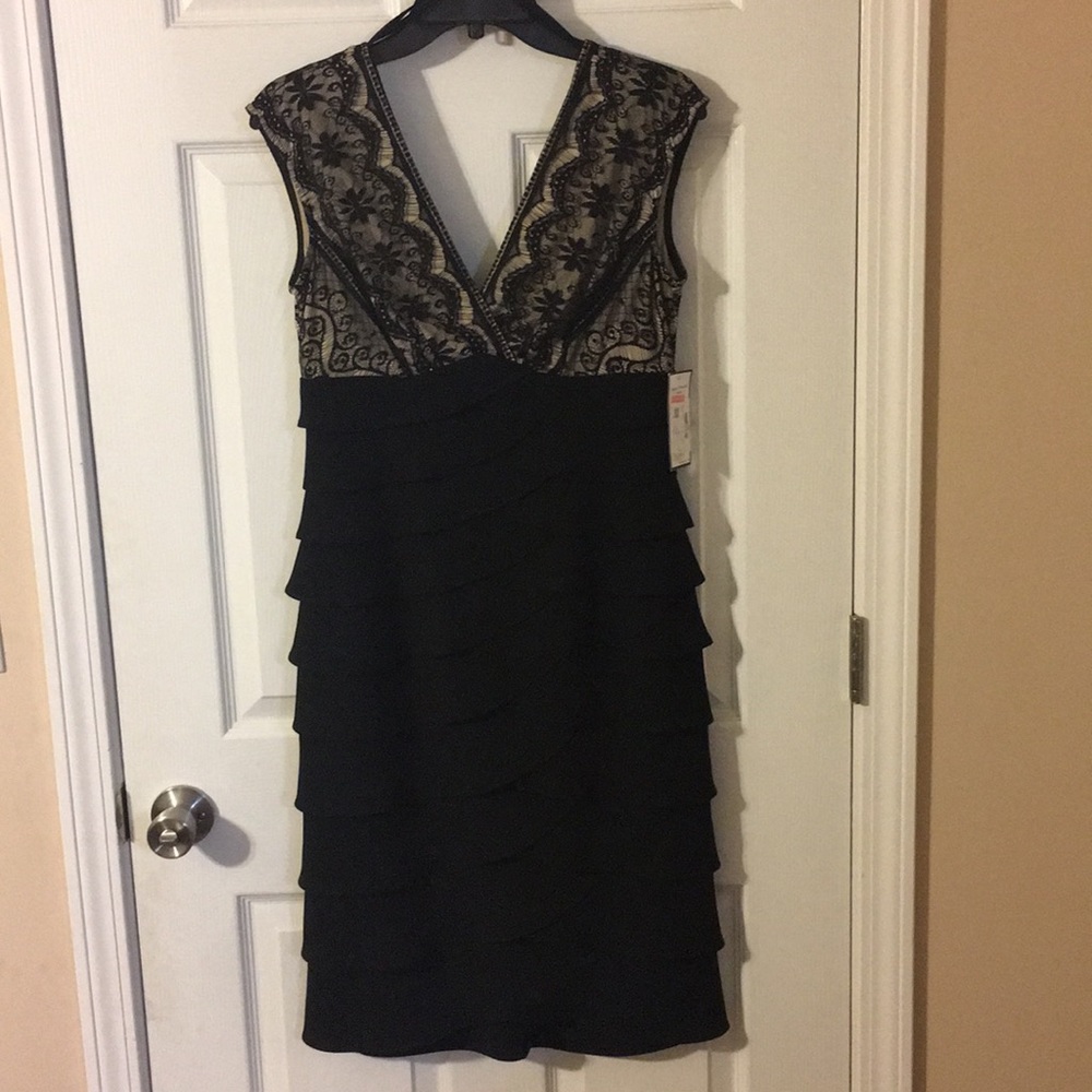 Black formal dress